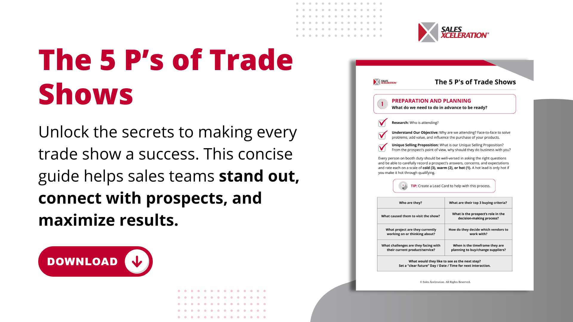 The 5 Ps of Trade Shows Promo